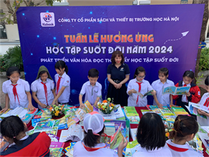 Công ty CP Sách và Thiết bị Trường học Hà Nội:  Đồng hành cùng các nhà trường phát triển văn hóa đọc thúc đẩy học tập suốt đời